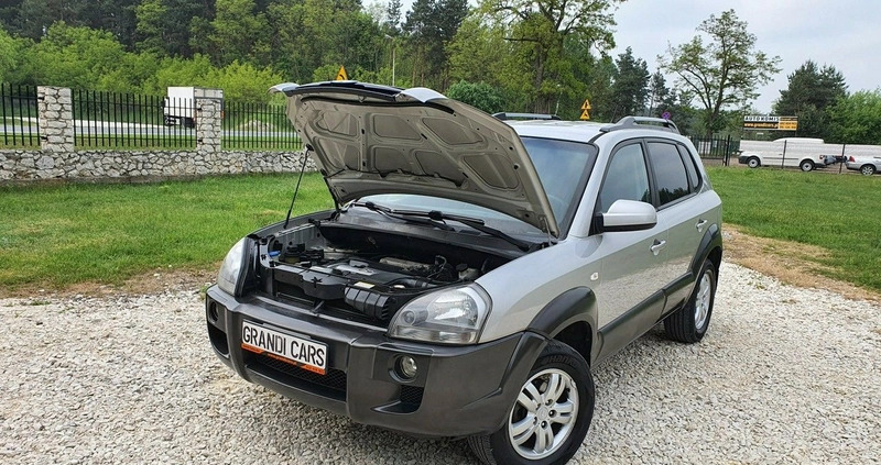 Hyundai Tucson cena 20700 przebieg: 197594, rok produkcji 2007 z Poniec małe 781